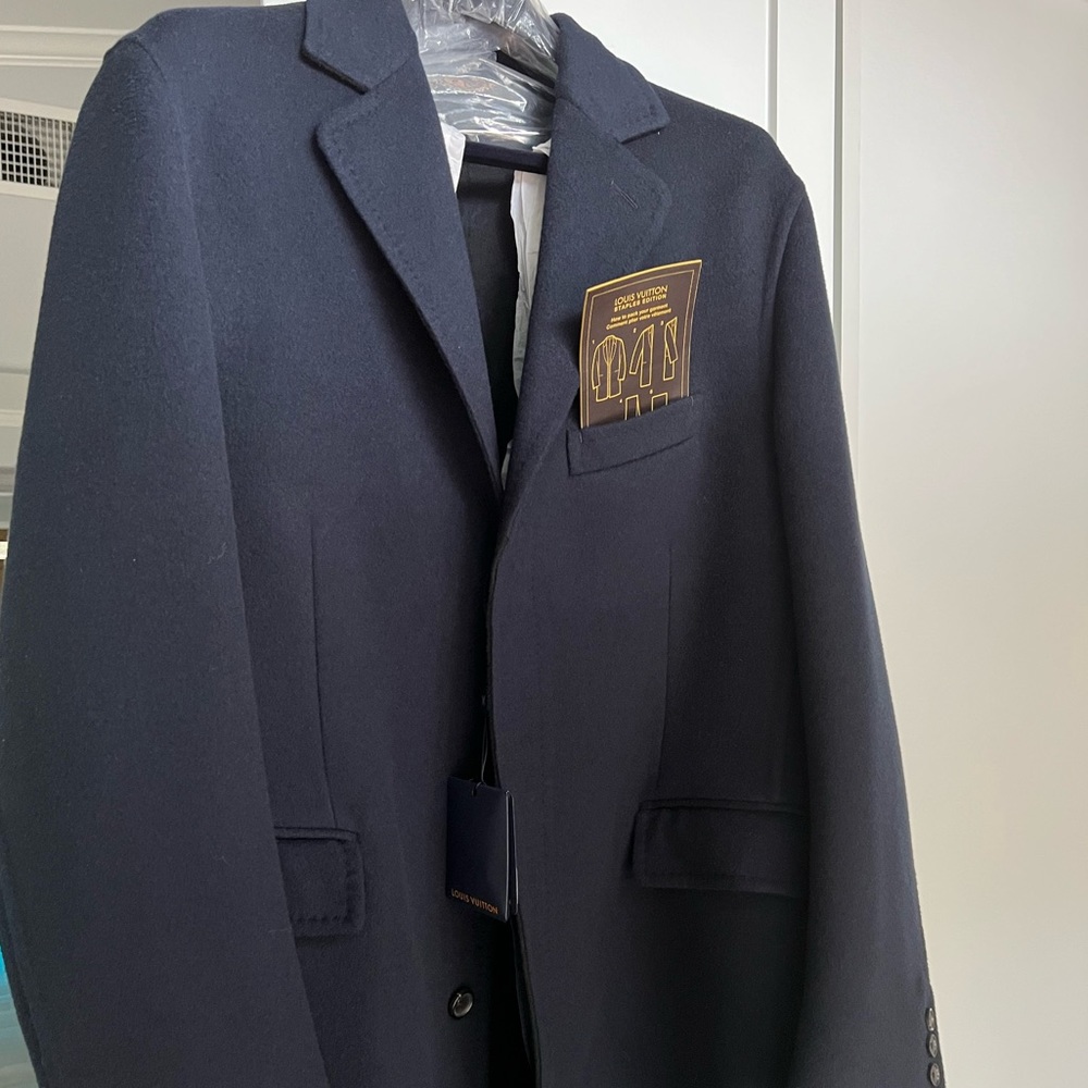 Louis Vuitton DOUBLEFACE monogram coat